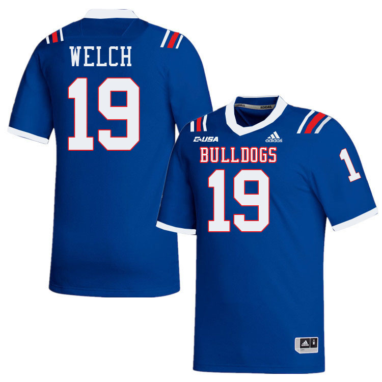 Mason Welch Louisiana Tech Jersey,LA Tech Bulldogs Football Jerseys,Uniforms,Gears-Blue
